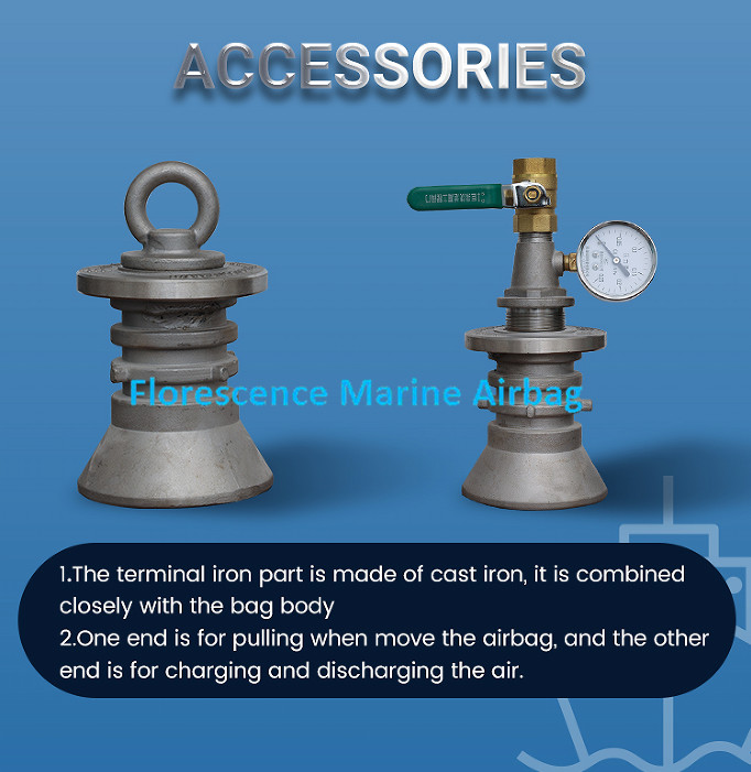 Marine Rubber Ship Launching Airbag Floating Heavy Ship Lift