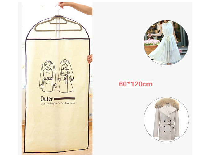 Lightweight PEVA Hanging Garment Storage Bags For Closet