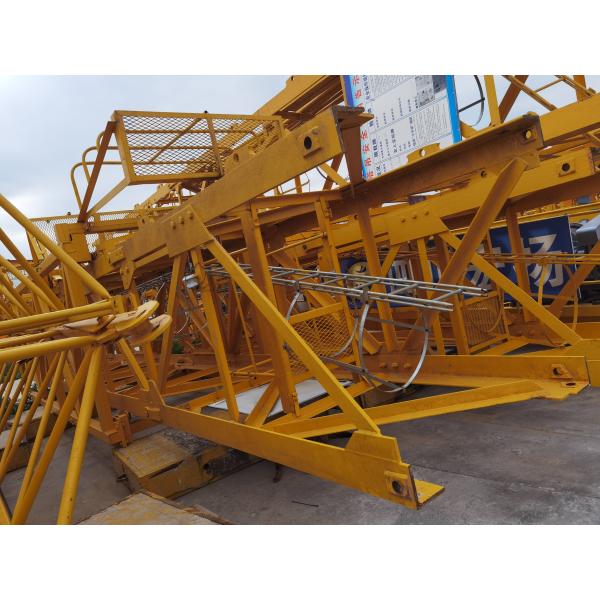YOM 2017 Zoomlion Flat Top Tower Crane 6015A-10F With Lifting Capacity 10t Tip Load 2.5t