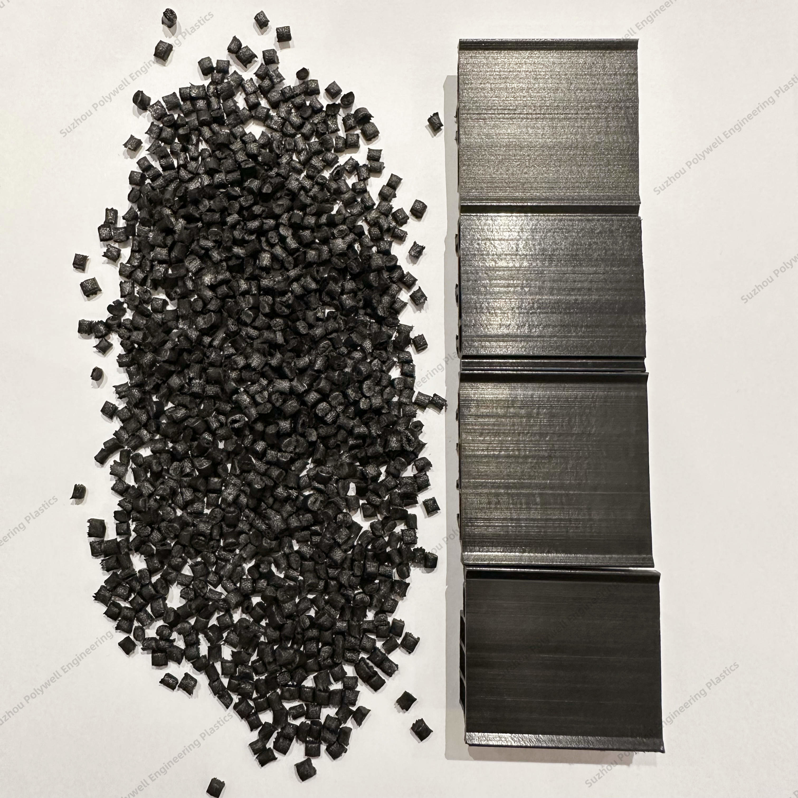 Extrusion Grade PA66 GF25 Nylon Compound Plastic Polyamide Granules For Thermal Break Strip