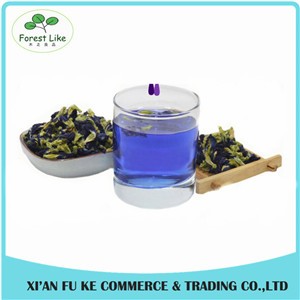Hot Selling Flavored Dry Flower Tea Butterfly Pea Flower Tea