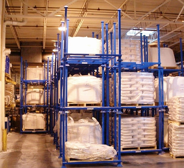 Customize Stackable Heavy Duty Double Stacking Pallet Rack Frame Rack for Goods Storage