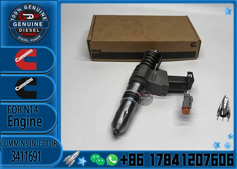 3411759 Diesel Fuel Injector N14 Common Rail Injector 3411766 3411691 3411767