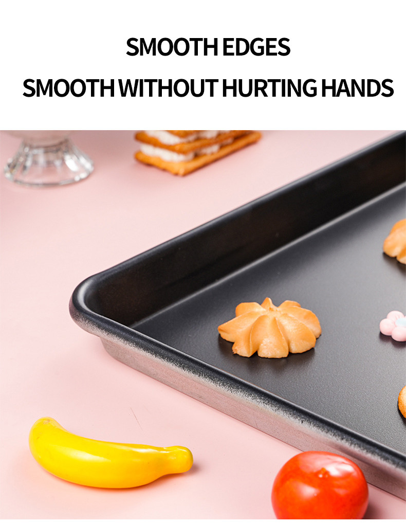 600*400mm All-Purpose Baking Oven Bakery Trays Plates Dishes Serving Trays Pan In Multiple Sizes