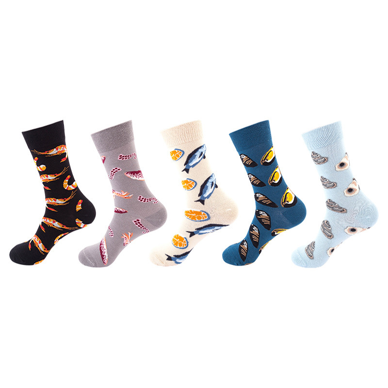 Antislip Underwear Sustainable Breathbale Crew Socks With High Tops