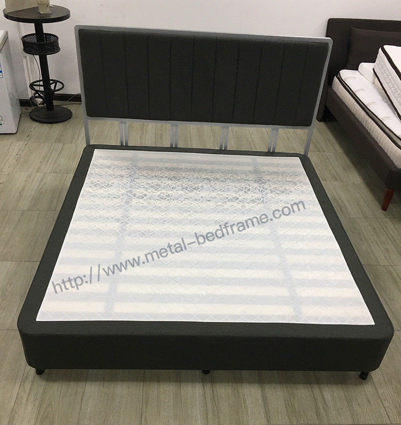 Black Queen Bed Frame No Box Spring Needed Newest Solid Wood Platform Bed Frame With Headboard