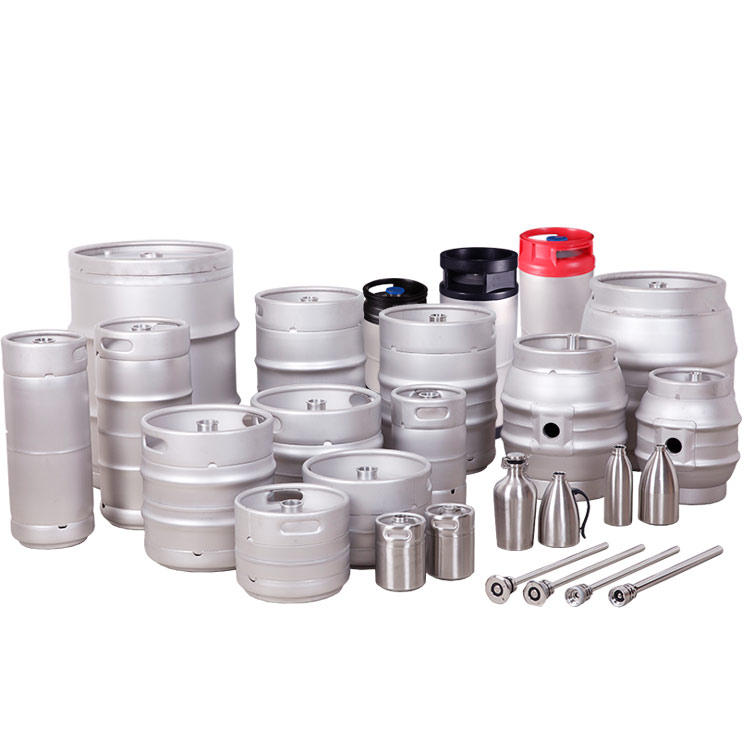Custom Design CE Approved Empty Commercial Brew Customized keg 2l 30l stainless steel beer barrel