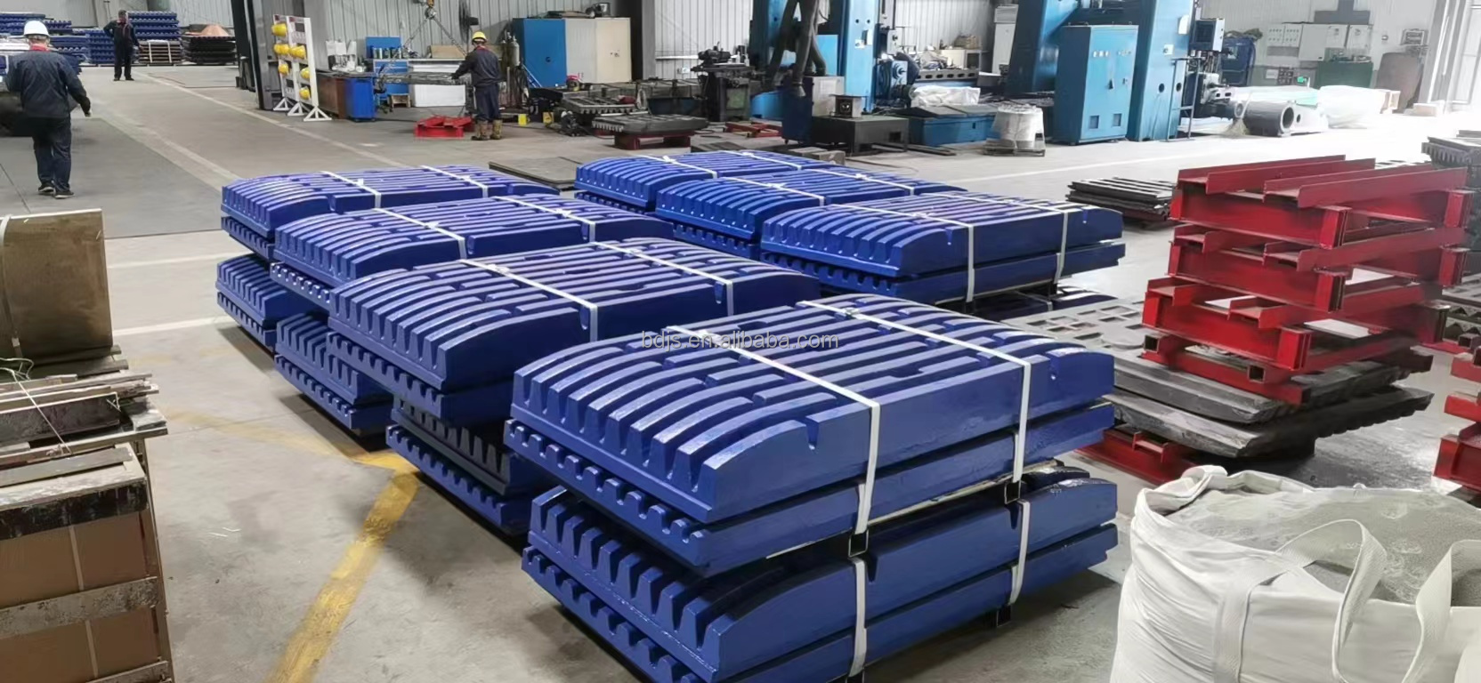 Processing Type Jaw Crusher Tooth Plate for Stone Mining Crushing Casting