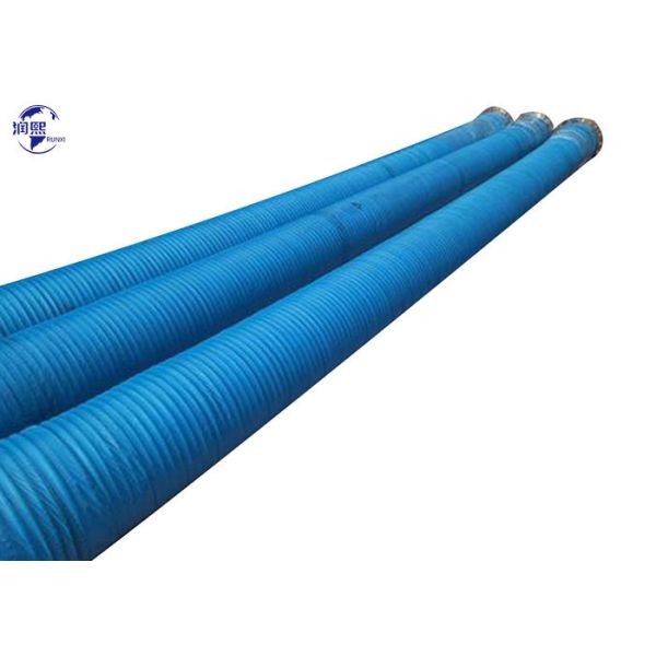Rubber Mud Slurry Suction Delivery Hose Pipes Acid Resistant ISO9001:2008 Certificated