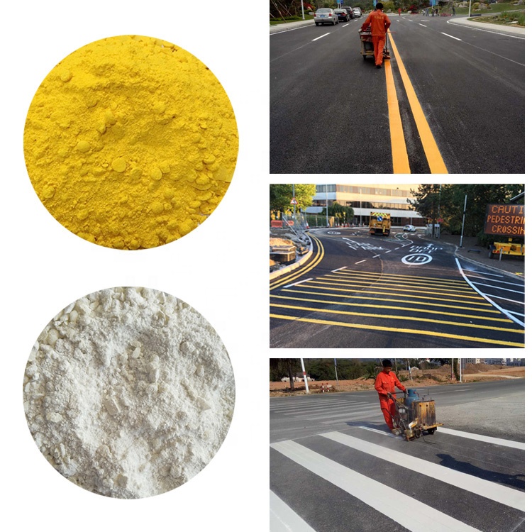 Fast Drying Thermoplastic Paint Powder Coatings For Road Line Marking