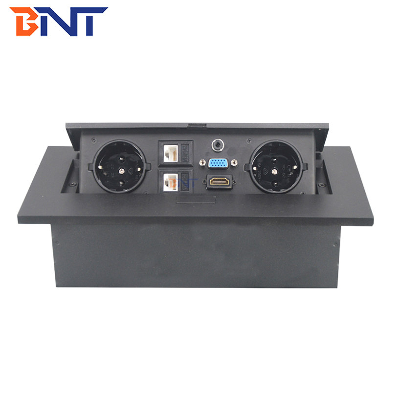 BNT conference power data solution desktop pop up socket box