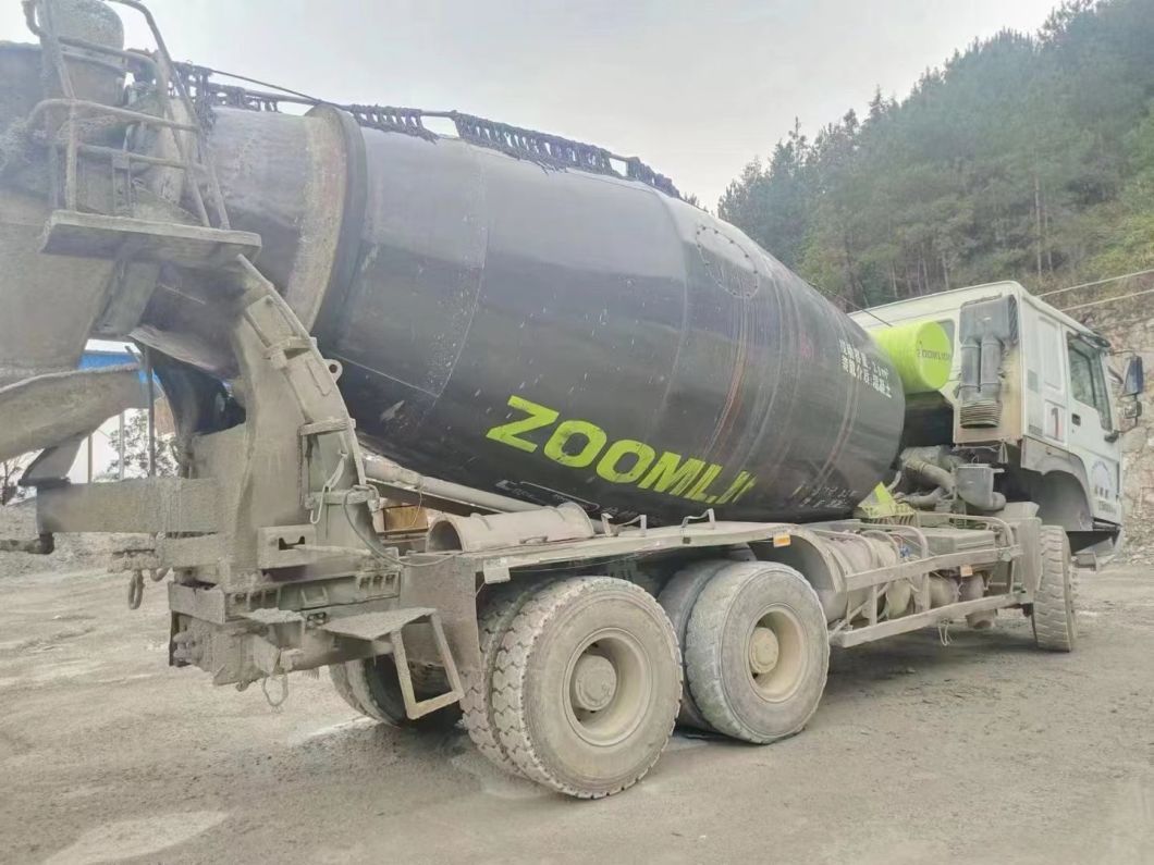 2017 Zoomlion HOWO 12cbm Used Concrete-Mixer Truck Concrete Mixing Plant