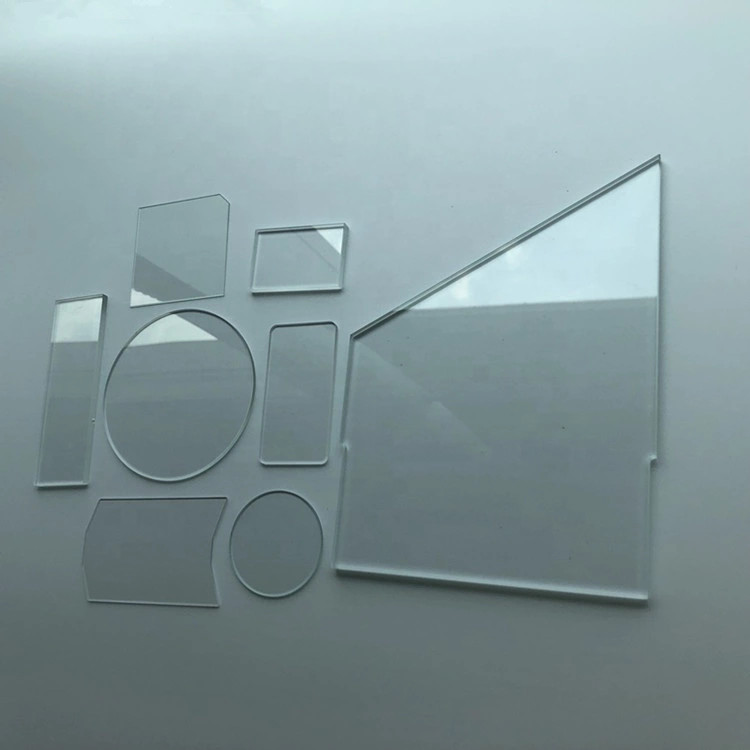 Transparent Light Guide Sheet Borosilicate Full Reflection Optical Glass Mirror
