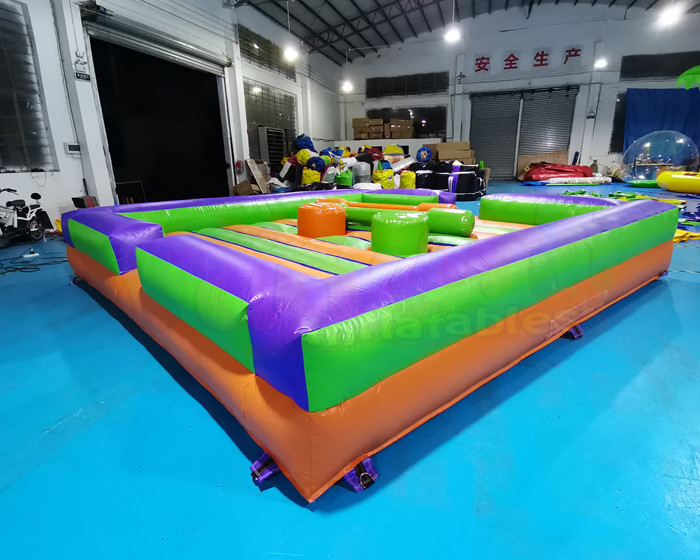 TUV Fighting Jousting Arena Last Man Standing Inflatable Gladiator Game