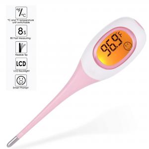 China ABS 8 Seconds Flexible Steel Tip Digital Fever Thermometer on sale