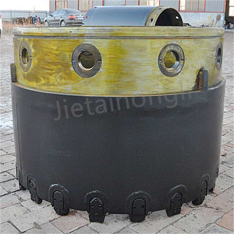 High Grade Alloy Steel Carbide Casing Double Wall Piling Rig Casing spare parts