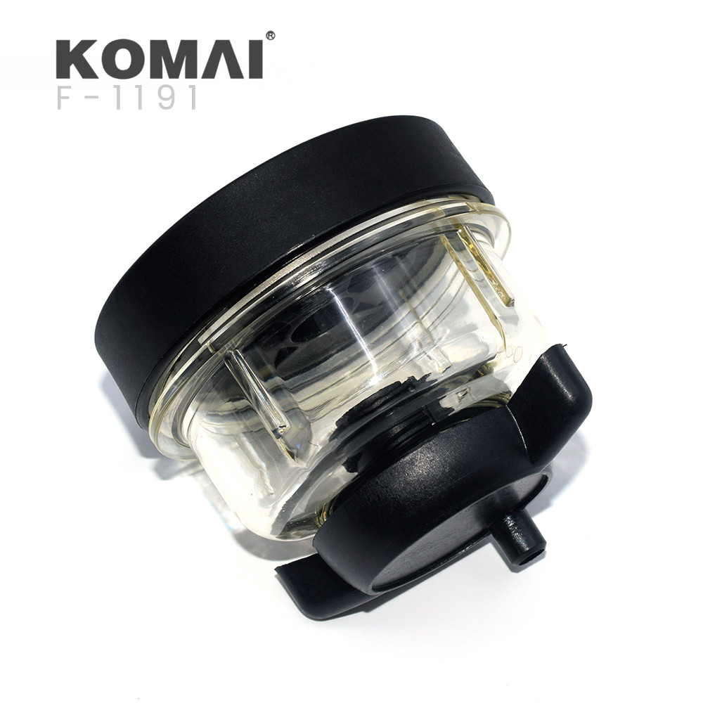 KOMAI DZ115391 Fuel Filter with Cup Bowl RE551507 BF46156 SN40785 for JOHN DEERE