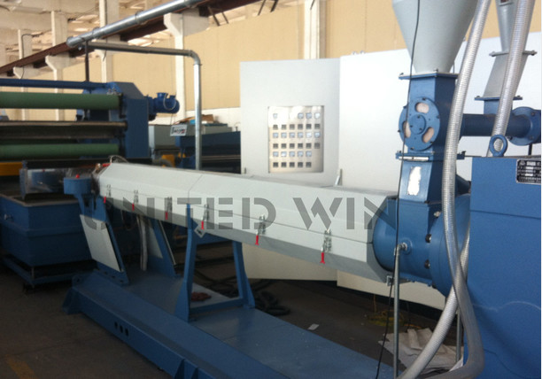 HDPE Plastic PP Raffia Tape Extrusion Machine Flat Film Stretching Line