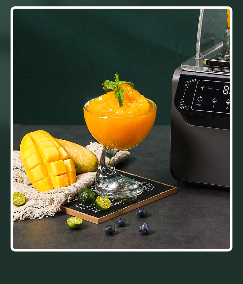 Hotel 1800W Speed Juicer Blender with Low Noise and Multifunctional Commercial Design
