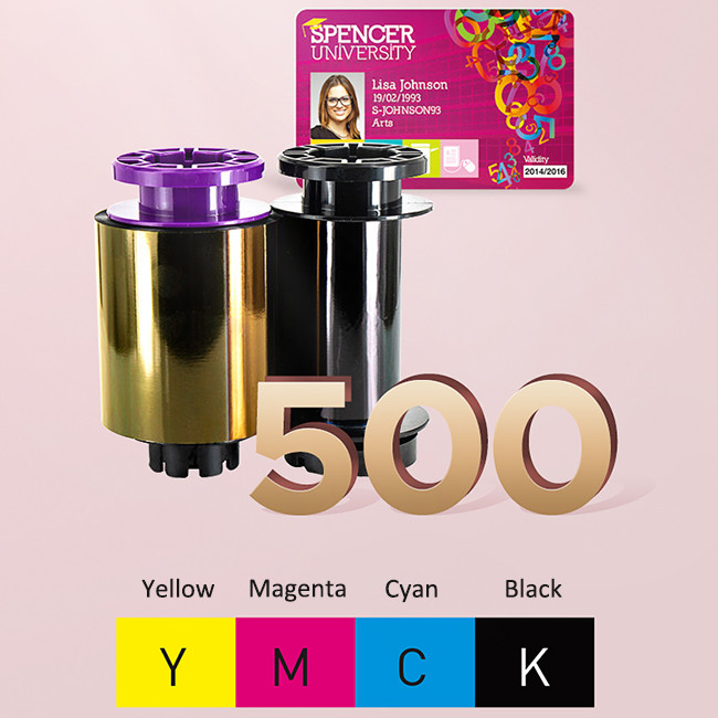 Card Printer Machine With Retransfer Technology For High Definition Printing Images / Text / Micro-Text