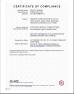 Hangzhou lianli electrical co,. ltd. Certifications