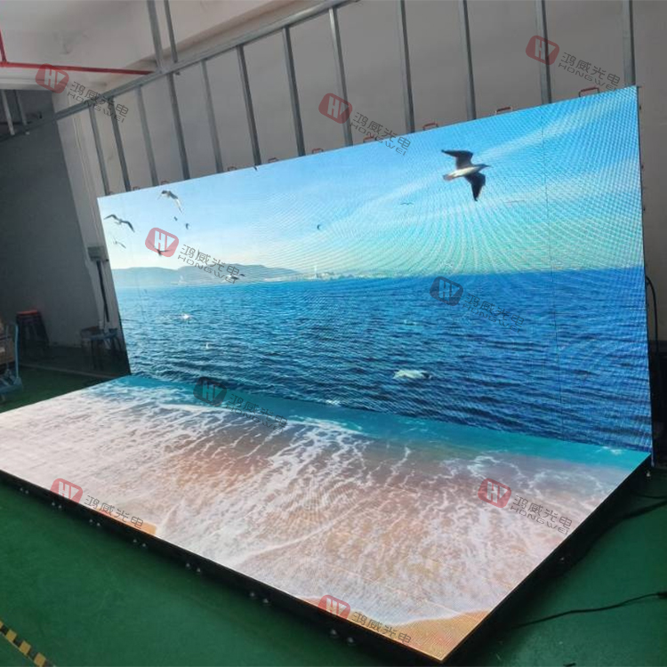 P3.91 P4.81 P6.25 Interactive LED Dance Floor Advertising Capacitive