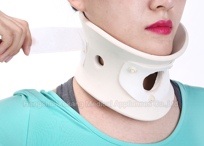 Hospital Cervical Neck Collar Support White Universal Size For Most Men And Women
