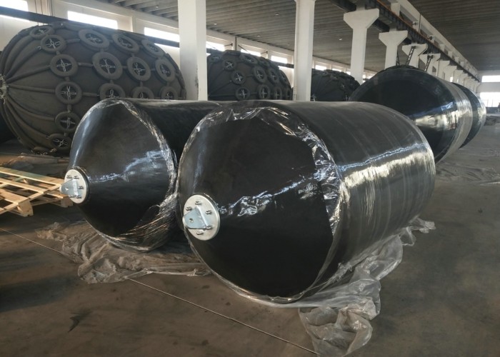 Sling Type Portable Foam Filled Fender With Tyre Net