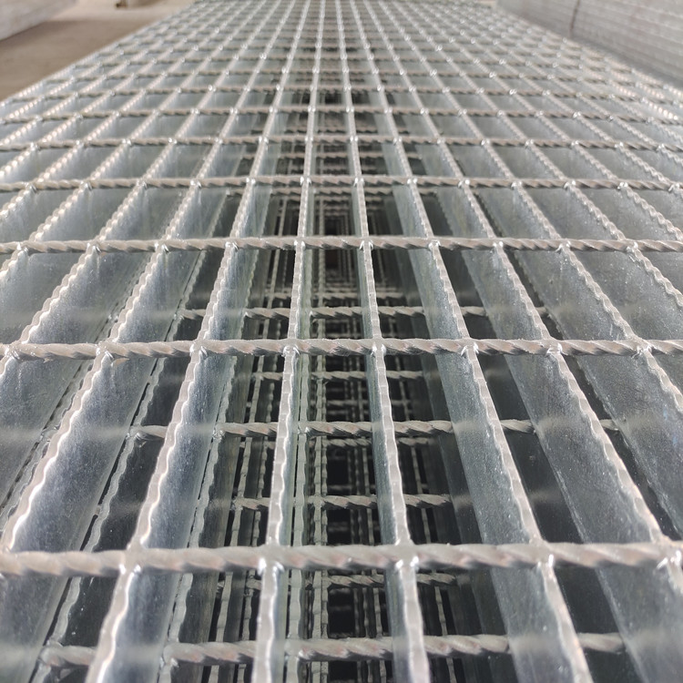 Construction Material Heavy Duty Steel Grating Galvanized Low Carbon