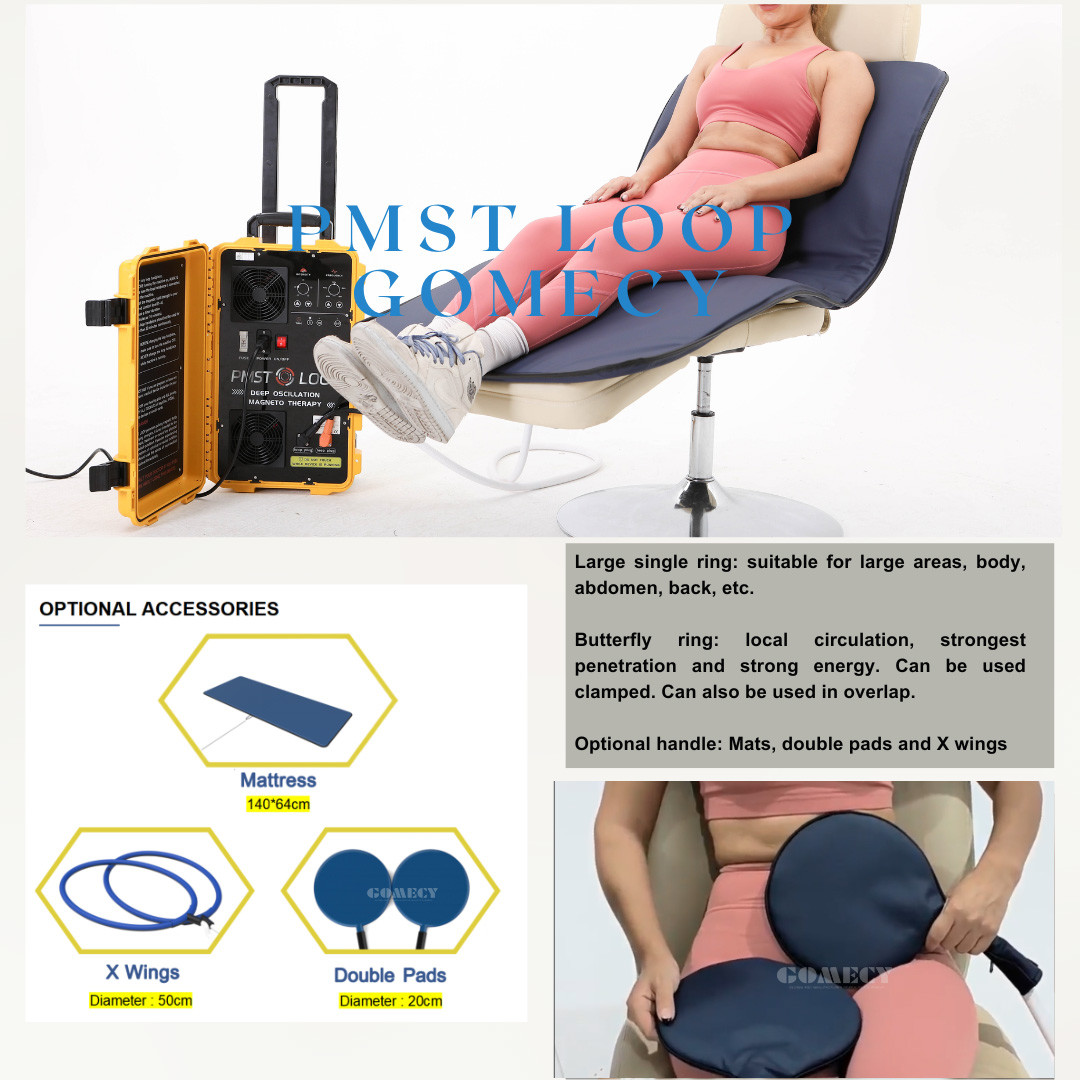PMST Loop Mat Pemf Magnetic Pulsed Field Magnetic Therapy Human Pain Relief