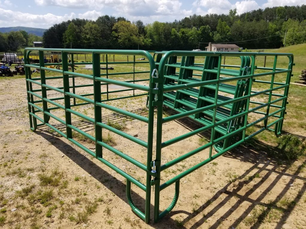 Livestock Cattle Corral Fence Gate 6ft X 12ft Heavy Duty Horse Round Pen Panels