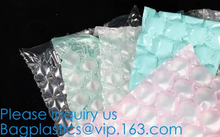 OEM/ODM China Plastic Bubble Cushion Wrap Air Bubble Film Packaging For Protective Air Column Pillow Air Cushion, bageas