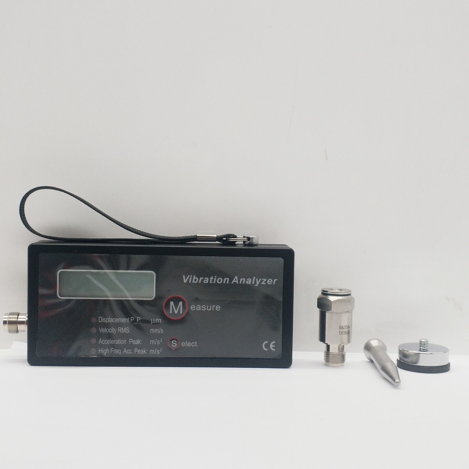 Automatic Shutdown Double Probe Hg-908 Portable Vibration Meter