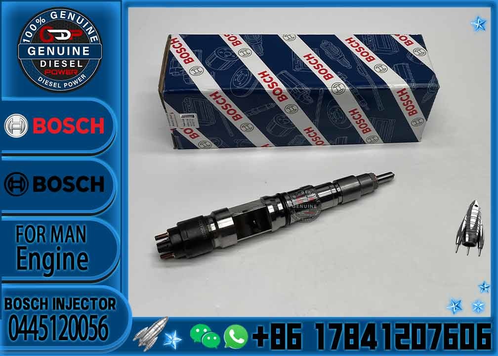 High Performance Diesel Engine Parts 0445120053 0445120055 0445120056 Fuel Injector For MAN Diesel Engine