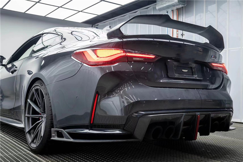 Carbon Fiber Spoiler Carbon Fiber Spoiler for BMW 4 Series M4 G22 G82 G82 G22 Carbon Fibre Tail Spoiler Body Kit