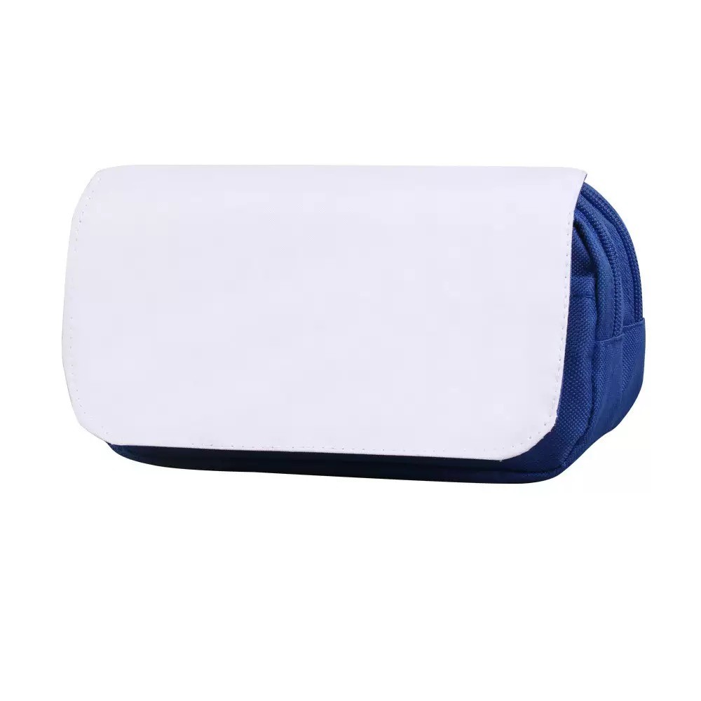 Personalized Sublimation Cosmetic Bag Polyester Printable Blanks Sublimation Pencil Bag