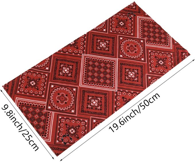Polyester Filters Cartoon Blue Hunting Reflective Bandana