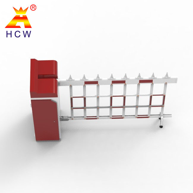 Automatic Parking Folding Fence Barrier Gate IP54 6M Boom Length