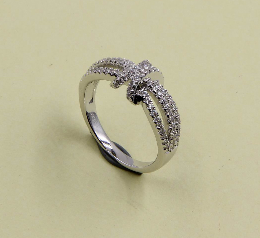 Sparkling 925 Silver Heart Shaped CZ Rings A Touch Of Brilliance Sterling Silver Love Ring Silver Stackable Rings