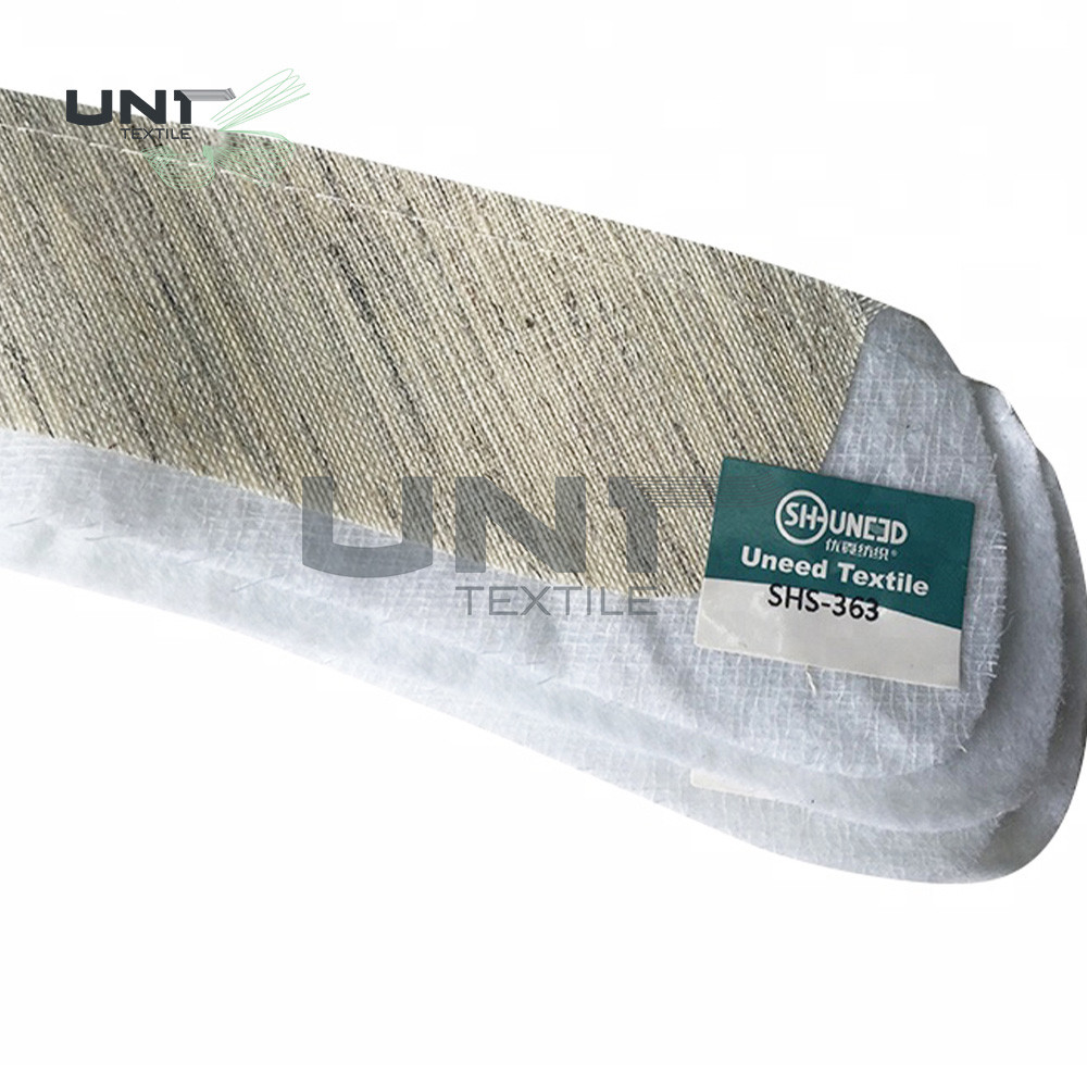 100% Polyester Sleeve Head Roll With Horse Hair Canvas Interlining Overcoats Jackets Shoulder Support