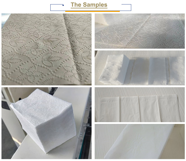 V Fold Facial Toilet Paper Making Machine With Soft Pack Cheap Price
