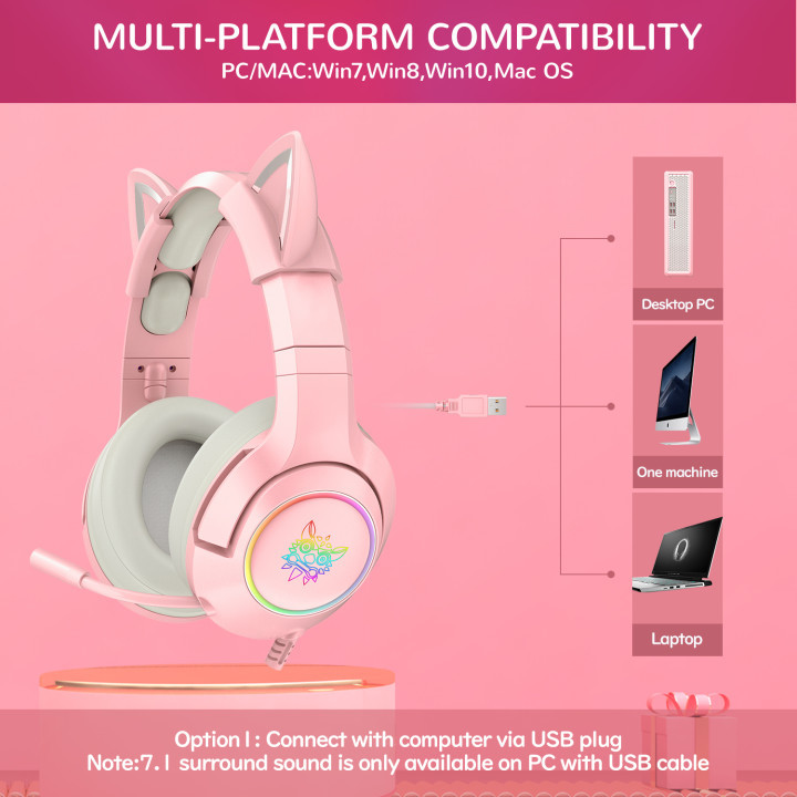 2.2m Wire Onikuma K9 100mA Stereo Gaming Headphones