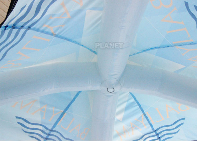 Blue Air Arch Dome 0.4mm Plato Advertising Inflatable Tent