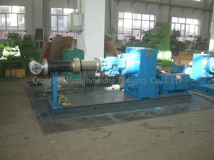 65mm 4.8D Cold Feed Rubber Extruder Machine EPDM Silicone Extrusion Machine