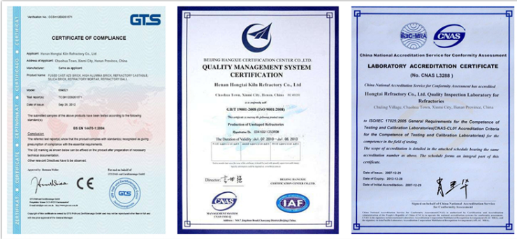ISO9001 Certified Chrome Oxide Brick Refractory for Steel Industry Production Line