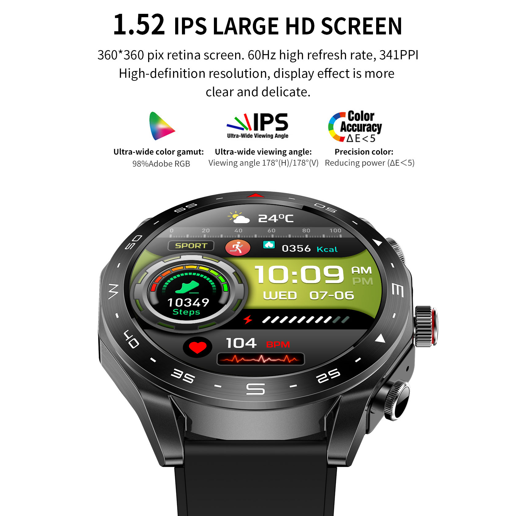 Long Battery Life TWS Support Smartwatch With Music Bracelet Syncs