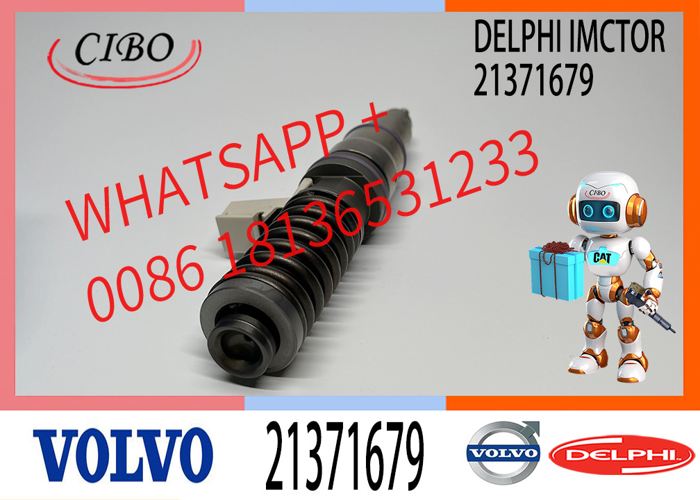 Electronic Injector BEBE4D25001 BEBE4D25002 21371679 21371676 Injector E3 Nozzle L322 321PBC for For VOL-VO Mack MD13 Engine