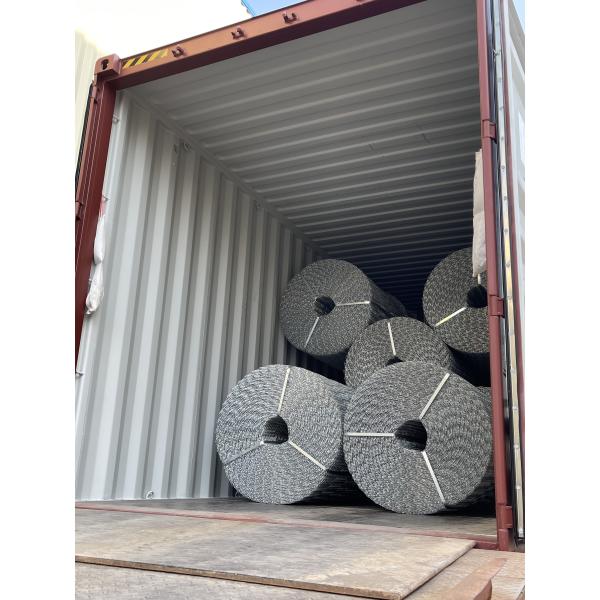 Durable Six Lines Welded Galvanized Wire Pipeline Reinforced Mesh For Oil And Gas