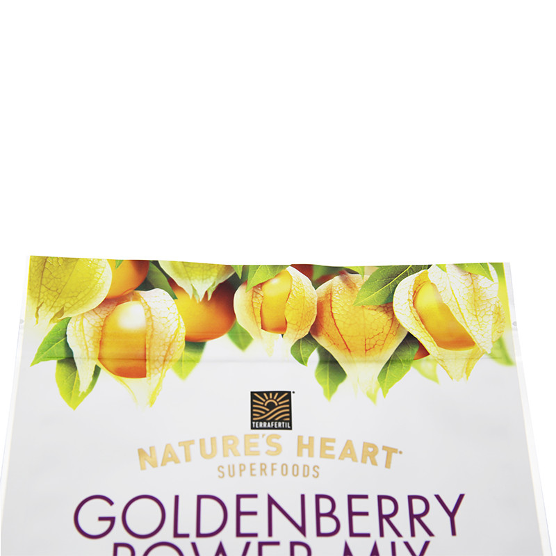 Durable 3 Side Seal Flat Pouch Printed Plastic Packaging Bags ISO 9001 Approved