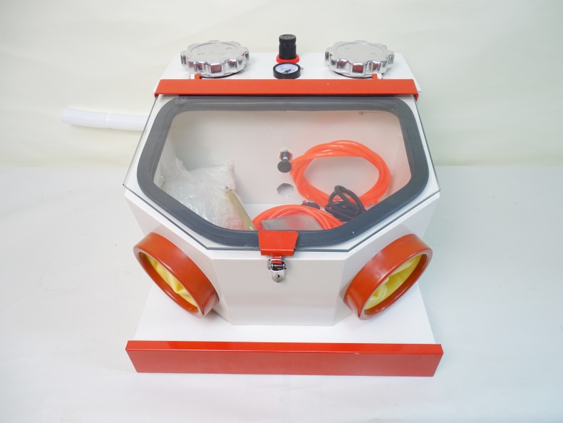 Two Pen Dental Polishing Sanblaster Oral Cleaning Dental Sandblaster With Cabinet